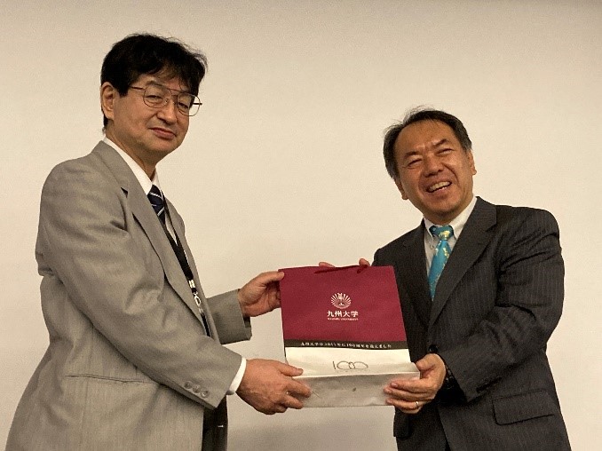 Senior Vice President, Prof. Akira Harata and Minister of Embassy of Japan in Malaysia, Mr. Atsushi Karimata