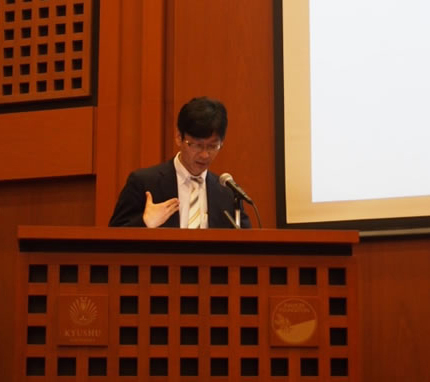 来賓挨拶：三輪 善英氏