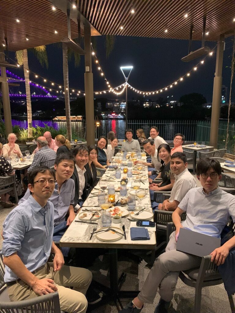 クイーンズランド大学の研究者との懇親会