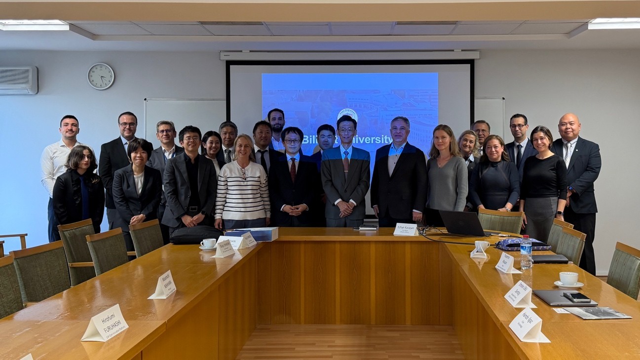 写真5. 本学と大学間交流協定を結んでいるビルケント大学への公式訪問（2025年11月27日午後）
