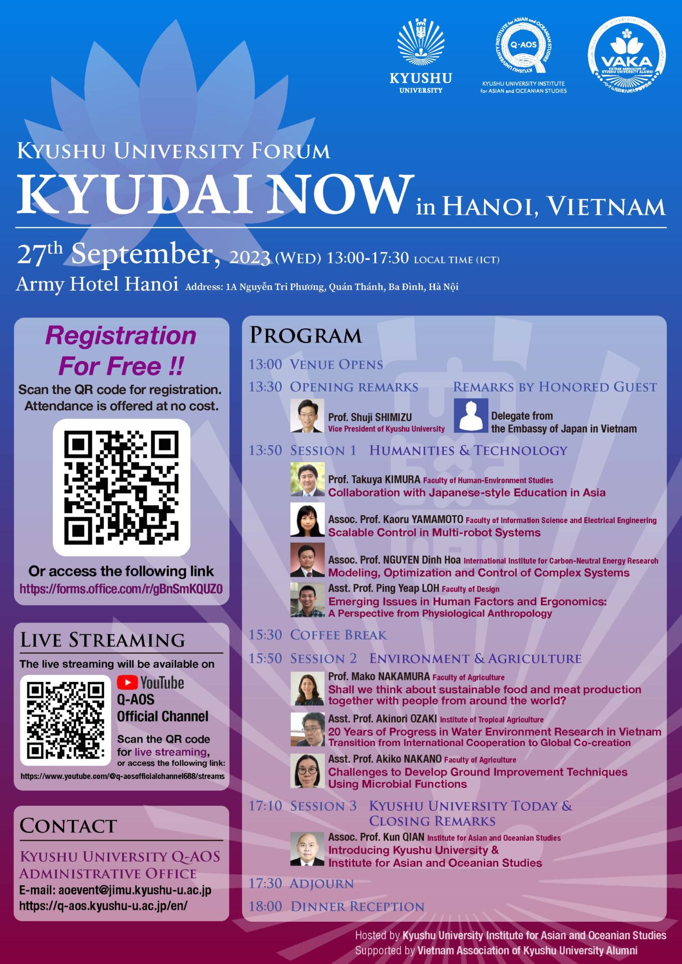 Kyushu University Forum 