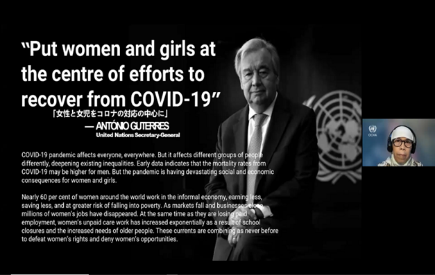 Colloquium: Women’s Risks under COVID-19 disaster – psychological and physical health and disaster response issues in Japan and Indonesia