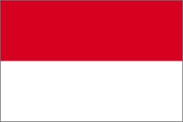 国旗：インドネシア共和国