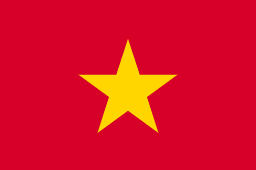 国旗：ベトナム社会主義共和国