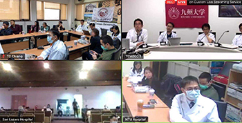アイキャッチ画像：アジアにおけるCOVID-19への取組み～国立台湾大学と九州大学の遠隔カンファレンス～